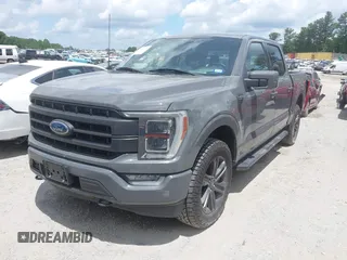 2021 Ford F-150 XL with VIN 1FTFW1E8XMFC04210, listed as a IAAI auction lot 42493373 with 99,181 mi miles and . Bid and sale history available at DreamBid. Image 2.
