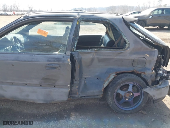 1996 Honda Civic DX with VIN 2HGEJ6344TH115500, listed as a IAAI auction lot 41783022 with 148,439 mi miles. Bid and sale history available at carsss.com. Image 17.