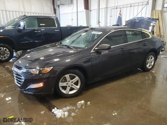 2023 Chevrolet Malibu LS with VIN 1G1ZB5ST2PF120792, listed as a Copart auction lot 45349595 with NaN miles and Salvage Title. Bid and sale history available at carsss.com. Image 1.