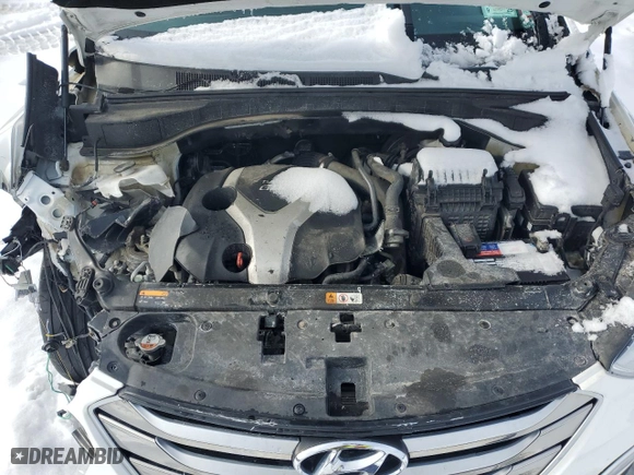 2016 Hyundai Santa Fe Sport with VIN 5XYZWDLA3GG340510, listed as a Copart auction lot 46305755 with 122,564 mi miles and Salvage Title. Bid and sale history available at carsss.com. Image 12.