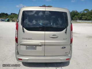 2015 Ford Transit Connect Wagon XLT with VIN NM0GS9F77F1185066, listed as a Copart auction lot 52049115 with 85,359 mi miles and Salvage Title. Bid and sale history available at carsss.com. Image 6.