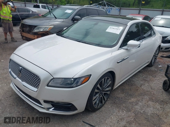 2018 Lincoln Continental Select with VIN 1LN6L9SK5J5615051, listed as a IAAI auction lot 42462912 with 77,581 mi miles and . Bid and sale history available at DreamBid. Image 17.