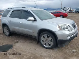 2010 GMC Acadia SLT2 with VIN 1GKLVNED0AJ164842, listed as a IAAI auction lot 41746075 with 186,567 mi miles and . Bid and sale history available at carsss.com. Image 1.