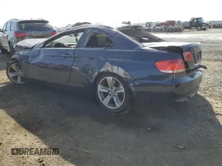 2007 BMW 3 Series 335i with VIN WBAWB73577P033998, listed as a Copart auction lot 46183325 with 97,464 mi miles and Salvage Title. Bid and sale history available at carsss.com. Image 2.