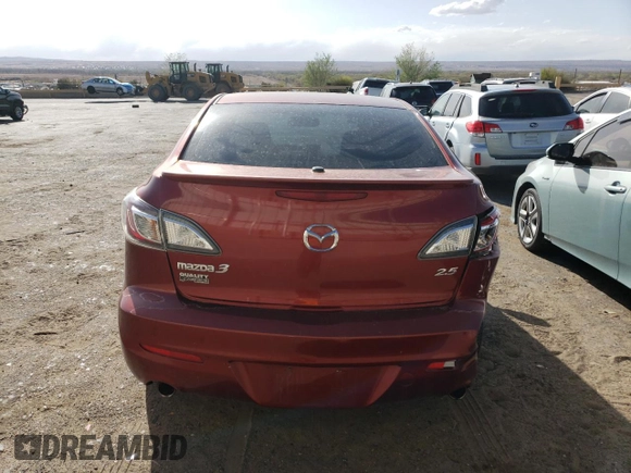 2010 Mazda 3 s Grand Touring with VIN JM1BL1S54A1328502, listed as a Copart auction lot 51831715 with 129,483 mi miles and Salvage Title. Bid and sale history available at carsss.com. Image 6.