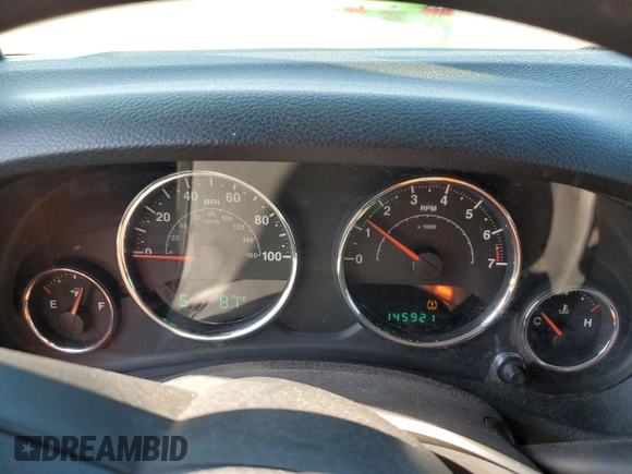 2014 Jeep Wrangler Sport с VIN 1C4AJWAG9EL186451, выставлен на аукционе Copart как лот 66333595 с пробегом 145 921 миль миль и Чистый • Clean title. История ставок и продаж доступна на DreamBid. Изображение 9.