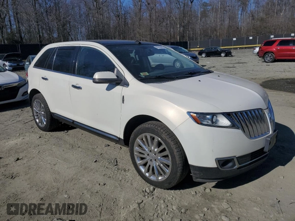 2012 Lincoln MKX with VIN 2LMDJ8JK2CBL13731, listed as a Copart auction lot 47603885 with 171,251 mi miles and Salvage Title. Bid and sale history available at DreamBid. Image 4.