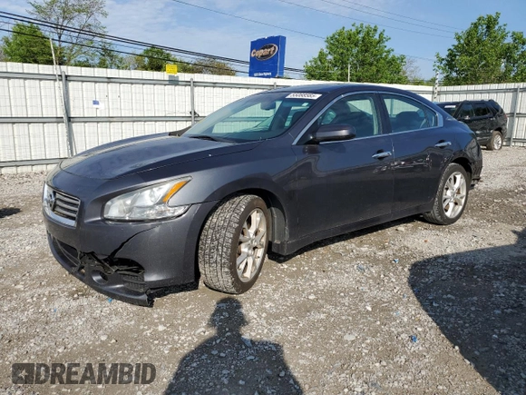 2013 Nissan Maxima S z VIN 1N4AA5AP8DC821836, wystawiony jako Copart lot #55088585 z przebiegiem 128 209 mil mil oraz Szkoda całkowita • Salvage title. Historia ofert i sprzedaży dostępna na DreamBid. Obrazek 1.