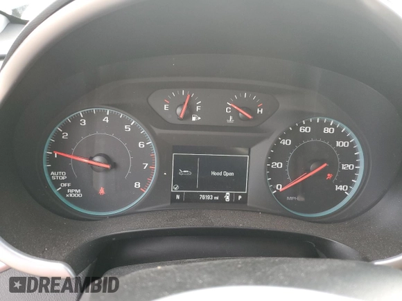 2020 Chevrolet Malibu LS with VIN 1G1ZB5ST0LF139108, listed as a Copart auction lot 50275505 with 76,193 mi miles and Salvage Title. Bid and sale history available at DreamBid. Image 9.