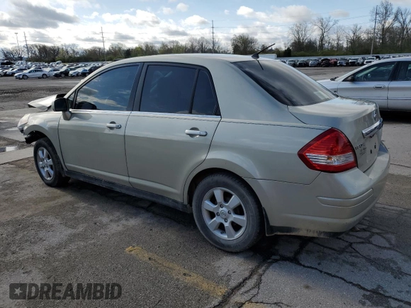 2007 Nissan Versa SL with VIN 3N1BC11E57L445561, listed as a Copart auction lot 53709695 with 143,925 mi miles and Salvage title. Bid and sale history available at DreamBid. Image 2.