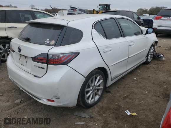2012 Lexus CT 200h с VIN JTHKD5BH6C2092316, выставлен на аукционе Copart как лот 80528014 с пробегом 196 154 миль миль и Списание • Salvage title. История ставок и продаж доступна на DreamBid. Изображение 3.