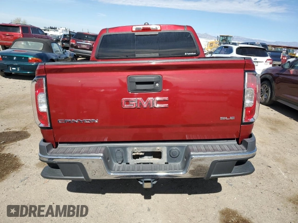 2017 GMC Canyon 4WD SLE with VIN 1GTG6CEN3H1254276, listed as a Copart auction lot 44635635 with 169,657 mi miles and Salvage Title. Bid and sale history available at carsss.com. Image 6.