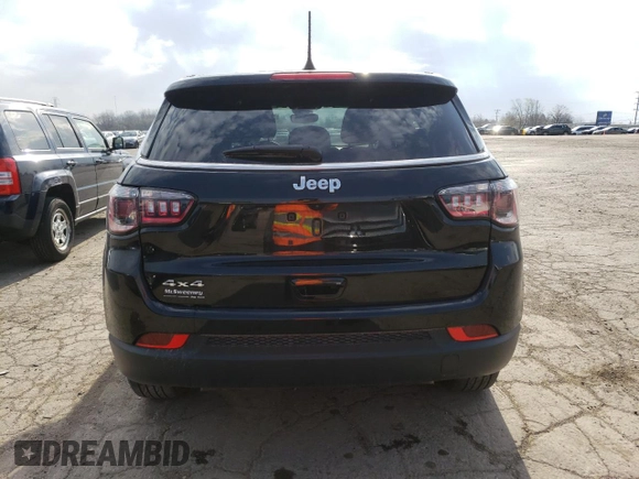 2023 Jeep Compass Sport with VIN 3C4NJDAN0PT570999, listed as a Copart auction lot 49704065 with 17,766 mi miles and Clean title. Bid and sale history available at DreamBid. Image 6.