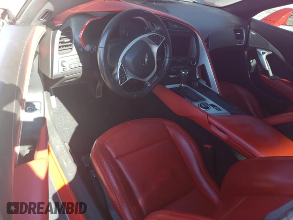 2015 Chevrolet Corvette Z06 3LZ z VIN 1G1YU2D63F5603076, wystawiony jako Copart lot #53247074 z przebiegiem 62 102 mil mil oraz Szkoda całkowita • Salvage title. Historia ofert i sprzedaży dostępna na DreamBid. Obrazek 8.