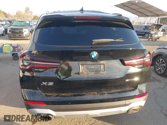 2024 BMW X3 sDrive30i with VIN WBX47DP0XRN261570, listed as a IAAI auction lot 41414992 with 15,146 mi miles and . Bid and sale history available at DreamBid. Image 16.