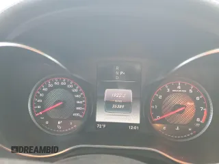 2018 Mercedes-Benz C 63 S AMG with VIN WDDWK8HB3JF738372, listed as a Copart auction lot 74063174 with 35,389 mi miles and Salvage Title. Bid and sale history available at carsss.com. Image 9.