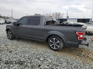 2019 Ford F-150 XL with VIN 1FTEW1C54KKC39558, listed as a Copart auction lot 46695815 with 146,507 mi miles and Salvage Title. Bid and sale history available at DreamBid. Image 2.