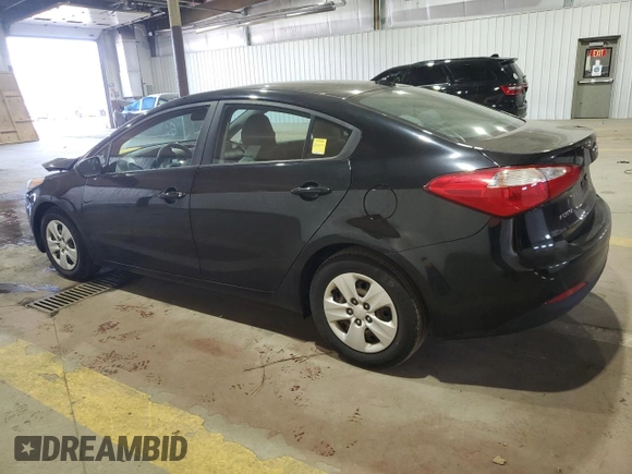 2016 Kia Forte LX with VIN KNAFK4A60G5501379, listed as a Copart auction lot 49219955 with 85,274 mi miles and Salvage Title. Bid and sale history available at carsss.com. Image 2.