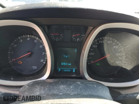 2011 Chevrolet Equinox 2LT z VIN 2CNFLNE51B6393693, wystawiony jako Copart lot #61677955 z przebiegiem 186 099 mil mil oraz Czysty tytuł • Clean title. Historia ofert i sprzedaży dostępna na DreamBid. Obrazek 9.