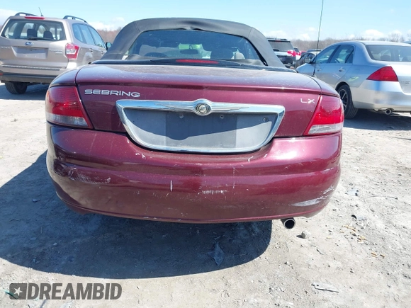 2002 Chrysler Sebring с VIN 1C3EL45R12N279240, выставлен на аукционе IAAI как лот 41886541 с пробегом 65 576 миль миль и . История ставок и продаж доступна на DreamBid. Изображение 16.