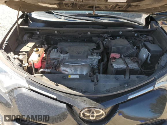2018 Toyota RAV4 XLE with VIN 2T3WFREV7JW412348, listed as a Copart auction lot 49973215 with 127,661 mi miles and Salvage Title. Bid and sale history available at DreamBid. Image 12.
