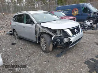 2016 Nissan Pathfinder S with VIN 5N1AR2MM7GC609075, listed as a IAAI auction lot 41936684 with 114,968 mi miles and . Bid and sale history available at DreamBid. Image 1.