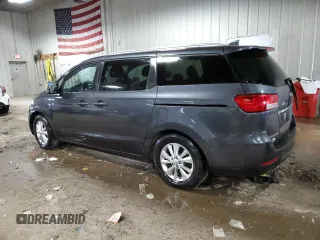 2015 Kia Sedona LX with VIN KNDMB5C16F6058875, listed as a Copart auction lot 52739125 with 117,207 mi miles and Clean Title. Bid and sale history available at DreamBid. Image 2.