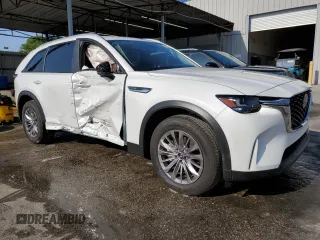 2025 Mazda CX-90 Select z VIN JM3KKAHD3S1194012, wystawiony jako Copart lot #50922745 z przebiegiem 8610 mil mil oraz Tytuł czysty. Historia ofert i sprzedaży dostępna na DreamBid. Obrazek 4.