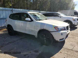 2011 BMW X3 28i with VIN 5UXWX5C51BL711104, listed as a Copart auction lot 79857104 with 86,855 mi miles and Salvage Title. Bid and sale history available at DreamBid. Image 4.