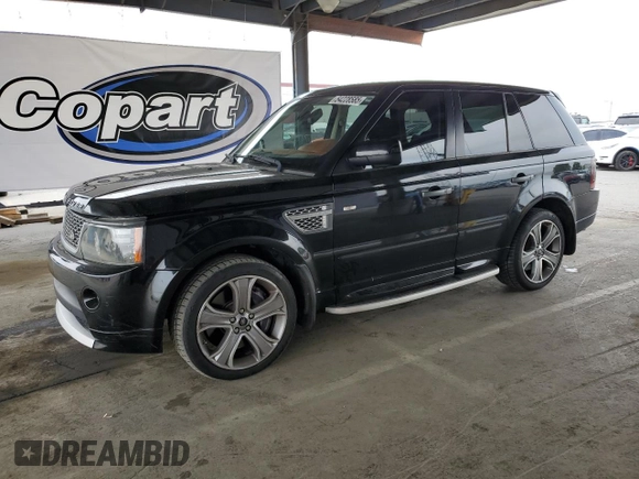 2011 Land Rover Range Rover Sport SC with VIN SALSP2E48BA702441, listed as a Copart auction lot 54228585 with 158,124 mi miles and Salvage Title. Bid and sale history available at carsss.com. Image 1.