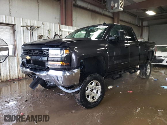 2016 Chevrolet Silverado 1500 LT with VIN 1GCVKRECXGZ312503, listed as a Copart auction lot 50058735 with 50,617 mi miles and Salvage Title. Bid and sale history available at DreamBid. Image 1.