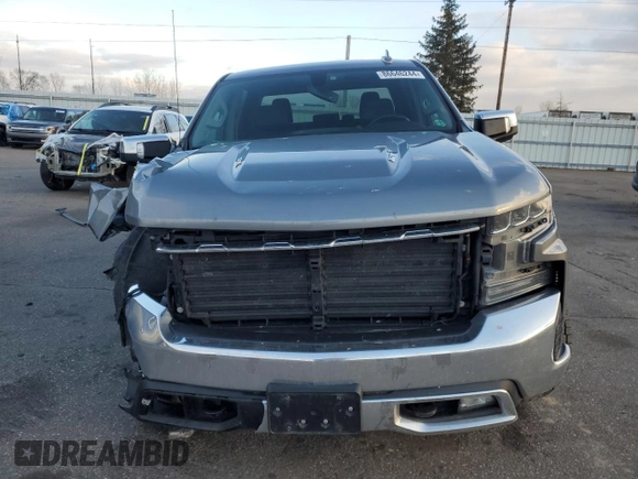 2020 Chevrolet Silverado 1500 LTZ with VIN 1GCUYGEL3LZ259149, listed as a Copart auction lot 86646244 with 84,499 mi miles and Salvage Title. Bid and sale history available at DreamBid. Image 5.