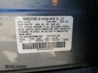 2011 Infiniti EX Journey with VIN JN1AJ0HR3BM851955, listed as a Copart auction lot 54505215 with 121,915 mi miles and Clean Title. Bid and sale history available at carsss.com. Image 13.