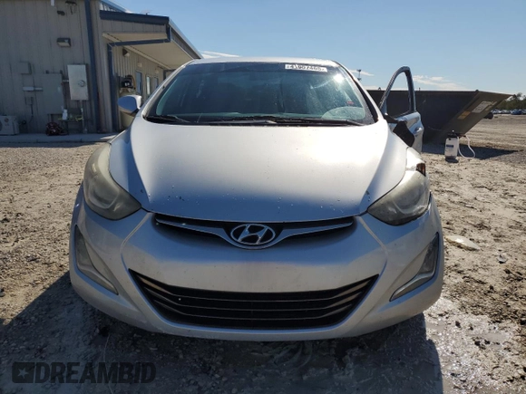 2015 Hyundai Elantra SE with VIN 5NPDH4AE6FH554537, listed as a Copart auction lot 41907465 with 106,131 mi miles and Salvage Title. Bid and sale history available at DreamBid. Image 5.