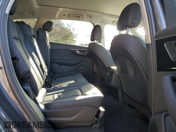 2024 Audi Q7 Premium Plus with VIN WA1LXBF7XRD004548, listed as a Copart auction lot 80491204 with 18,606 mi miles and Salvage title. Bid and sale history available at DreamBid. Image 11.