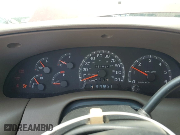 1997 Ford F-150 with VIN 1FTEX07L3VKC45663, listed as a Copart auction lot 59440015 with 121,894 mi miles and Clean title. Bid and sale history available at DreamBid. Image 9.