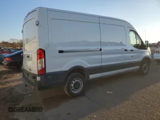 2017 Ford Transit with VIN 1FTYR2CM9HKA70549, listed as a Copart auction lot 47499355 with 82,738 mi miles and Salvage title. Bid and sale history available at DreamBid. Image 3.