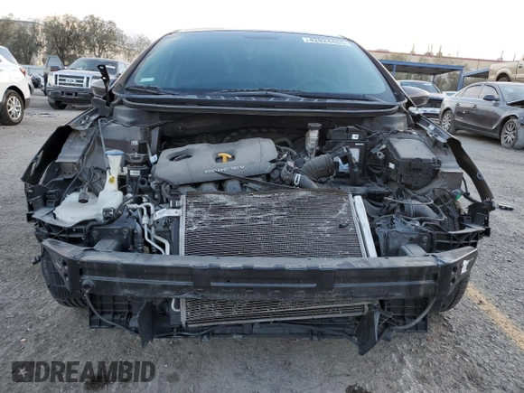 2017 Kia Forte LX with VIN 3KPFK4A76HE078325, listed as a Copart auction lot 42824485 with 54,037 mi miles and Salvage Title. Bid and sale history available at DreamBid. Image 5.