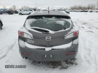 2013 Mazda 3 GX with VIN JM1BL1KF7D1779565, listed as a Copart auction lot 47848915 with 161,048 mi miles and Salvage Title. Bid and sale history available at carsss.com. Image 6.