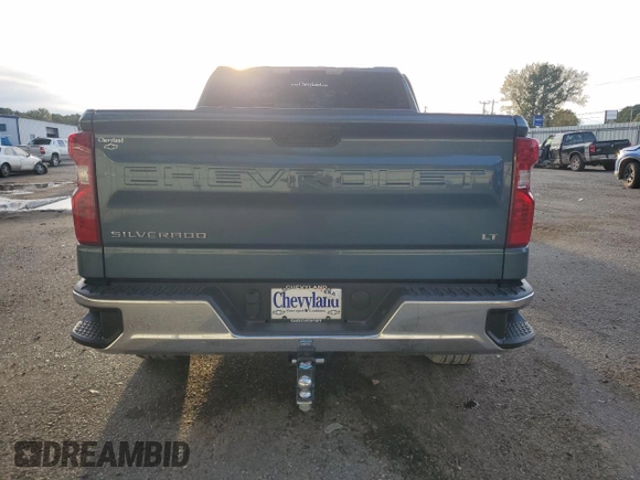 2024 Chevrolet Silverado 1500 LT with VIN 3GCPACEK9RG303603, listed as a Copart auction lot 83490974 with 1,319 mi miles and Salvage Title. Bid and sale history available at DreamBid. Image 6.