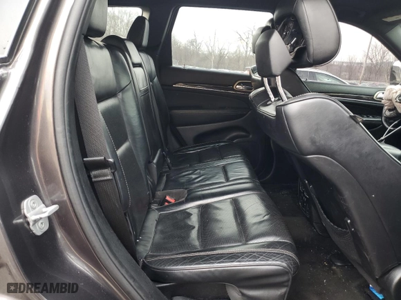 2014 Jeep Grand Cherokee Overland with VIN 1C4RJFCT0EC237333, listed as a Copart auction lot 46659195 with 0 mi miles and Salvage Title. Bid and sale history available at carsss.com. Image 12.