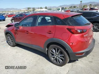 2018 Mazda CX-3 Touring with VIN JM1DKDC78J1307830, listed as a Copart auction lot 47021665 with 39,088 mi miles and Salvage Title. Bid and sale history available at carsss.com. Image 2.