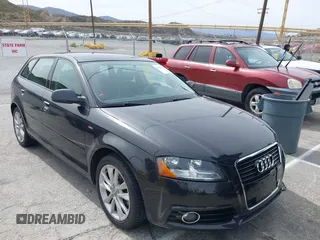 2013 Audi A3 Premium with VIN WAUBEAFM9DA020500, listed as a IAAI auction lot 41411391 with 61,287 mi miles and . Bid and sale history available at DreamBid. Image 1.