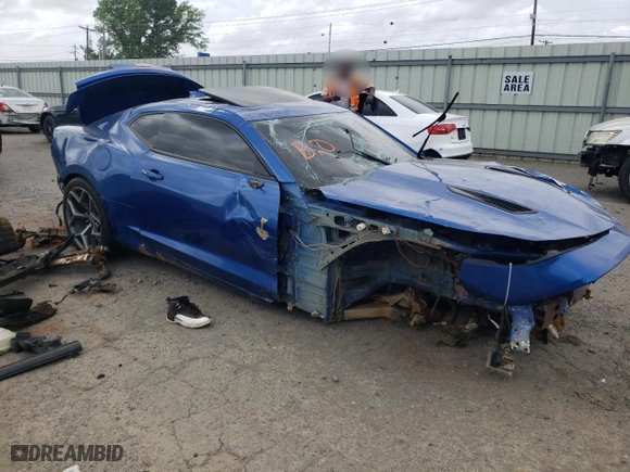 2016 Chevrolet Camaro 2SS with VIN 1G1FH1R72G0186152, listed as a Copart auction lot 51640535 with 0 mi miles and Salvage Title. Bid and sale history available at carsss.com. Image 4.