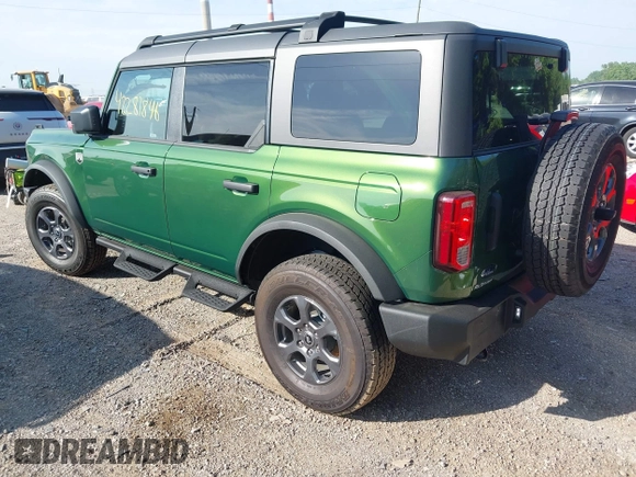 2024 Ford Bronco Big Bend with VIN 1FMDE7BH6RLB35876, listed as a IAAI auction lot 42281846 with 2,129 mi miles and . Bid and sale history available at DreamBid. Image 3.