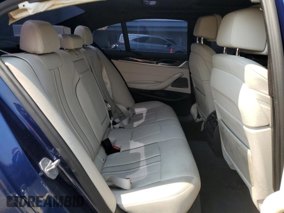 2020 BMW 5 Series 530e with VIN WBAJA9C01LCE55217, listed as a Copart auction lot 71109834 with Not Provided miles and Salvage Title. Bid and sale history available at DreamBid. Image 11.