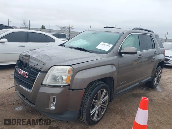 2011 GMC Terrain SLT-1 with VIN 2CTFLUE55B6428707, listed as a IAAI auction lot 41485999 with 101,071 mi miles and . Bid and sale history available at carsss.com. Image 17.