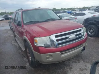 2007 Ford Expedition EL Eddie Bauer with VIN 1FMFK17557LA06943, listed as a IAAI auction lot 41898479 with 179,688 mi miles. Bid and sale history available at carsss.com. Image 1.