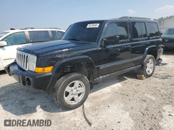 2007 Jeep Commander Sport with VIN 1J8HG48KX7C669244, listed as a Copart auction lot 58709485 with Not provided miles and Clean title. Bid and sale history available at DreamBid. Image 1.