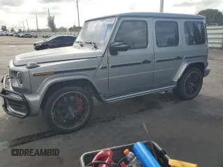 2020 Mercedes-Benz G AMG G 63 with VIN W1NYC7HJ7LX352190, listed as a Copart auction lot 85075654 with 35,044 mi miles and Clean Title. Bid and sale history available at carsss.com. Image 1.